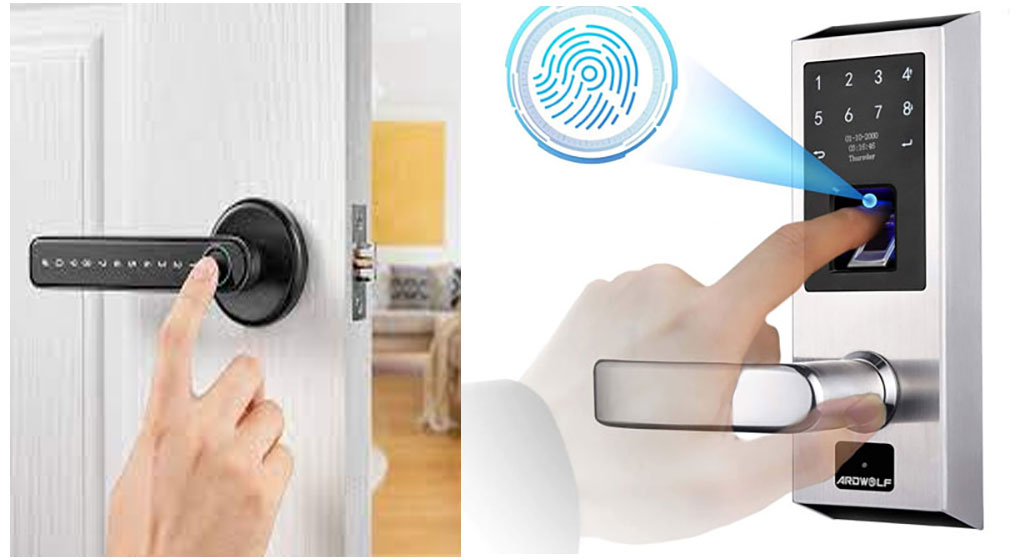 قفل درب اثر انگشتی 