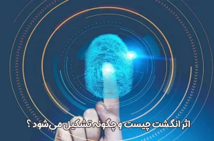 اثر انگشت یک الگوی منحصر به فرد از انگشتان هر فرد است